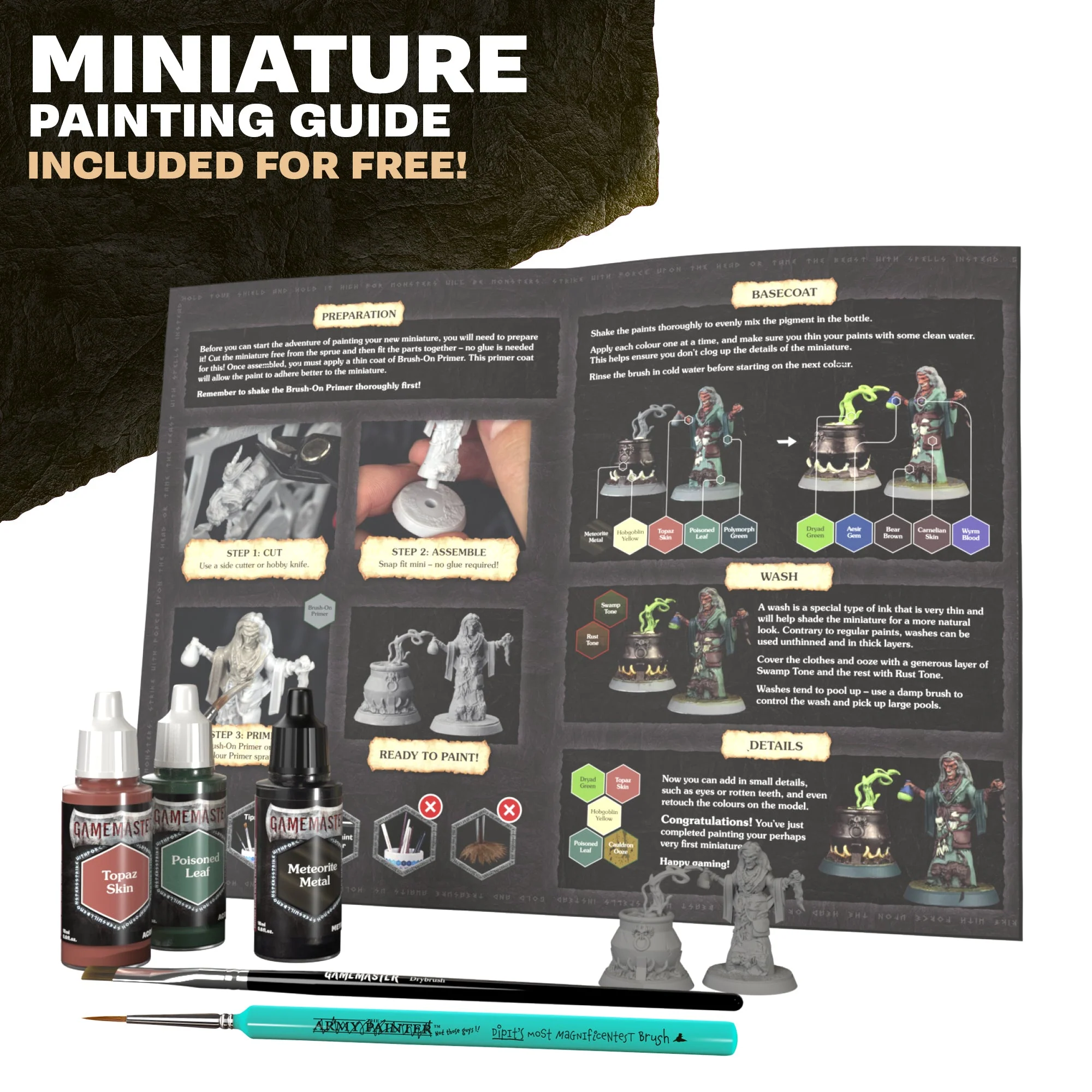 GameMaster: Wilderness Adventure Role-playing Paint Set Combo - Image 4