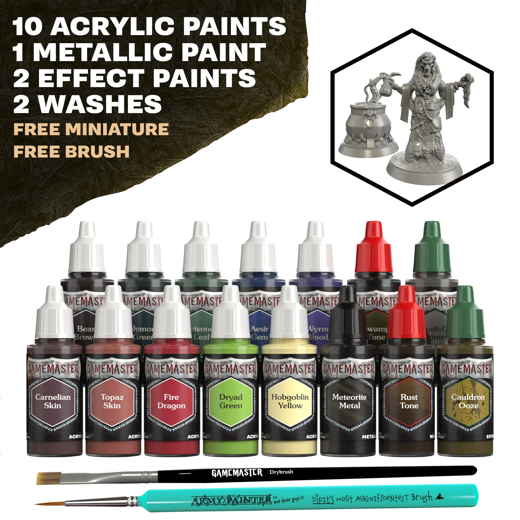 GameMaster: Wilderness Adventure Role-playing Paint Set Combo - Image 5