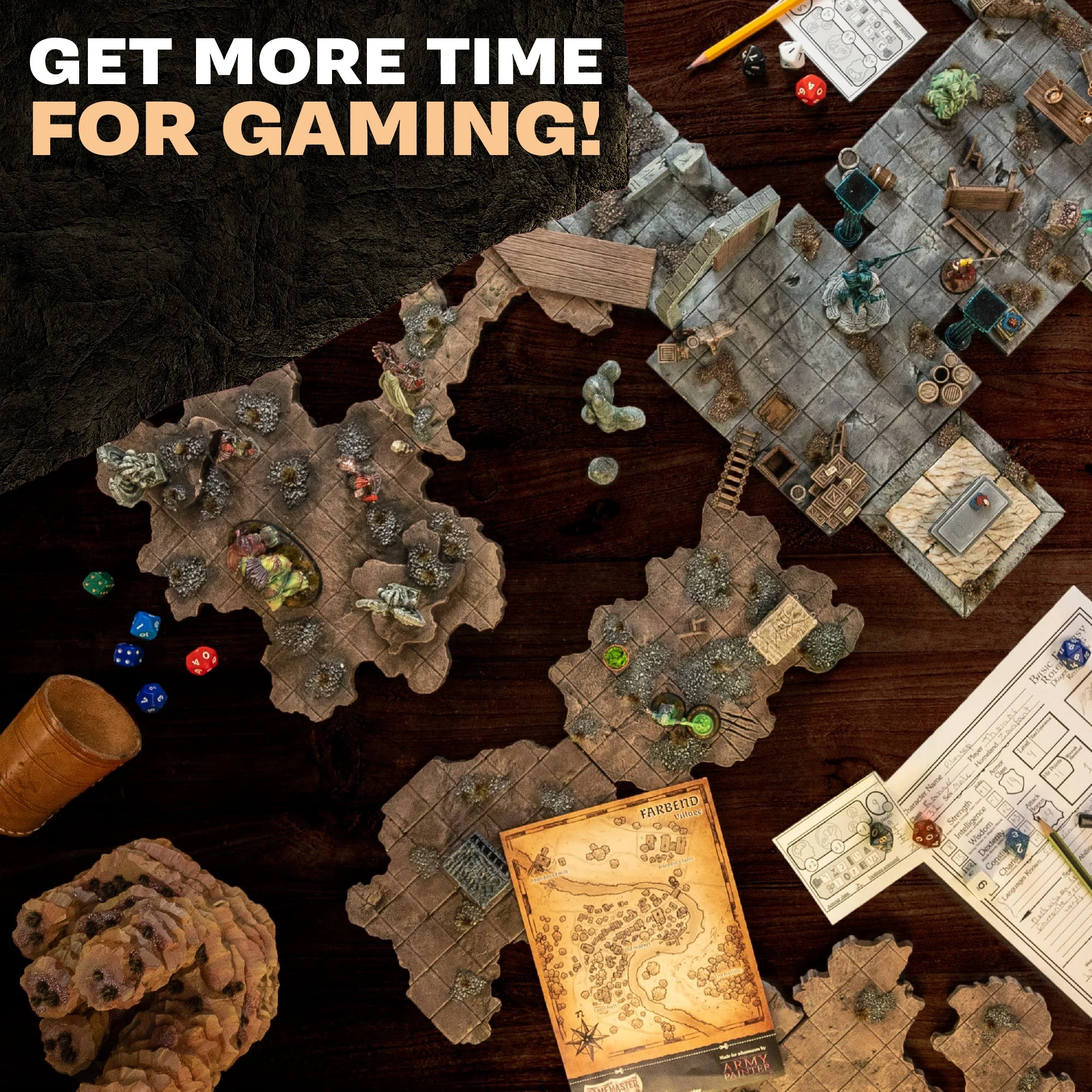 GameMaster: Wilderness Adventures Role-playing Paint Set - Image 8