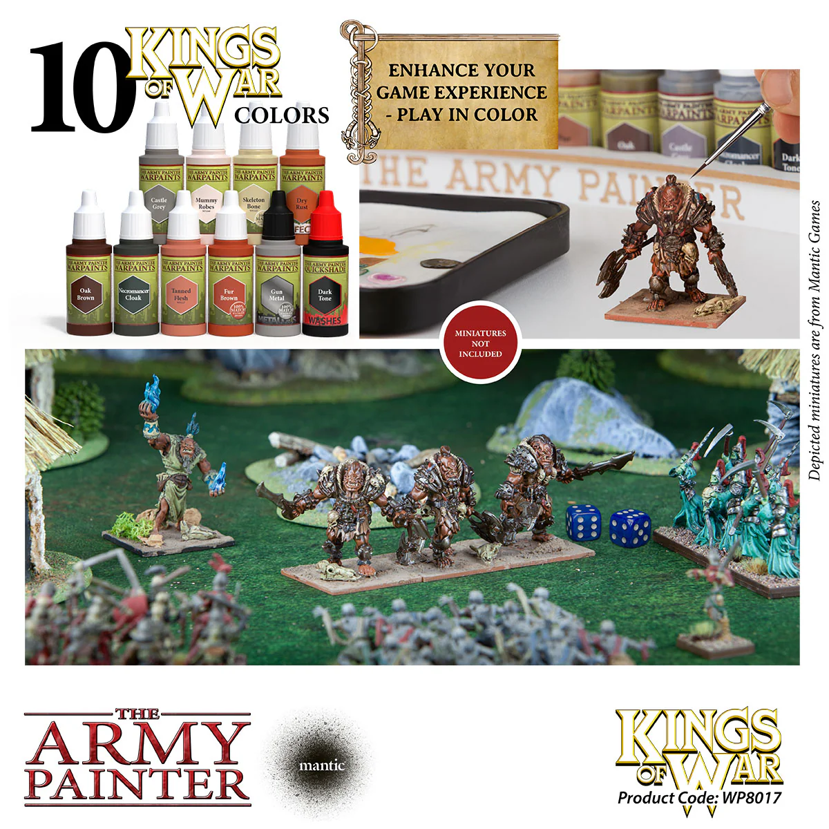 Kings of War Ogres Paint Set - Image 2