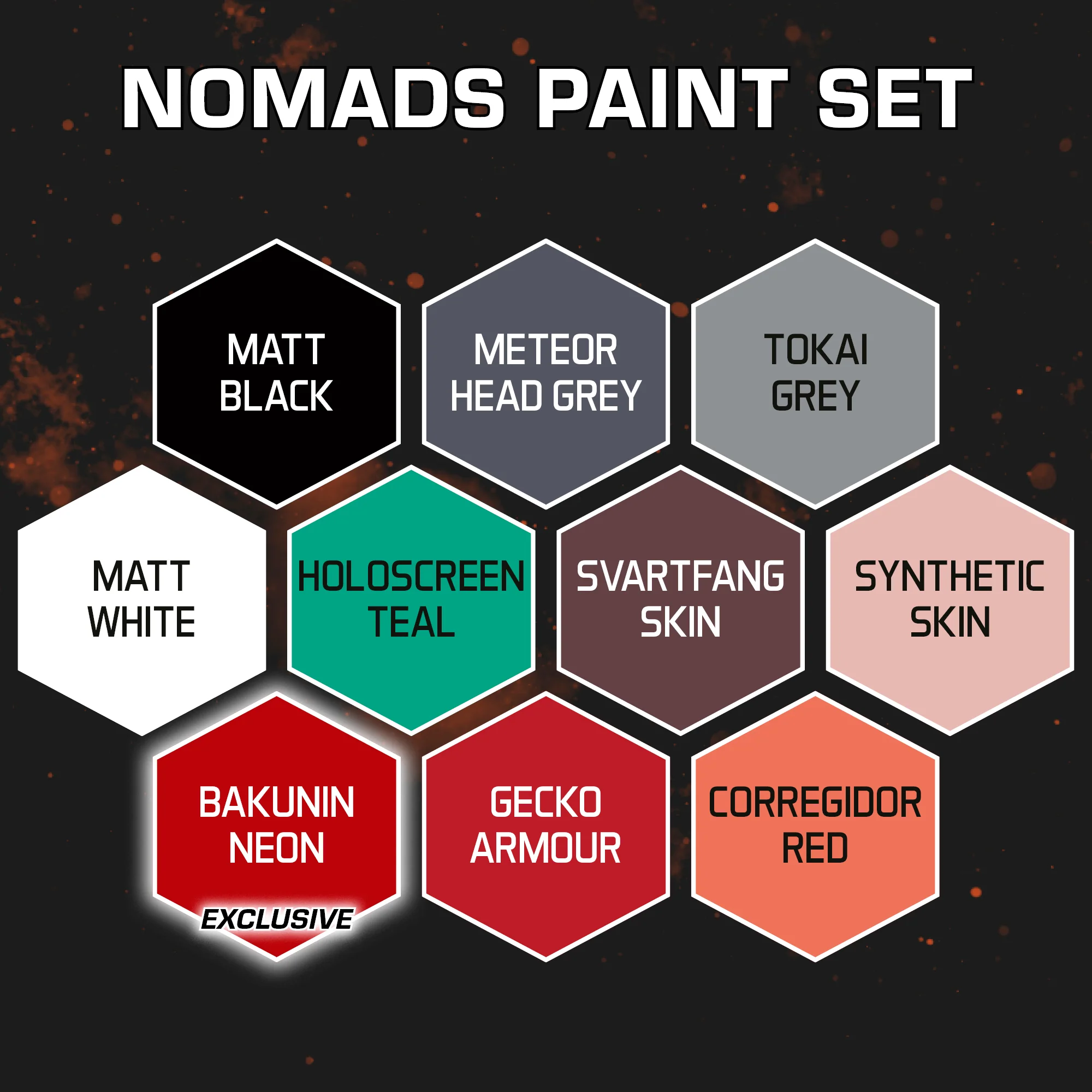 Corvus Belli – Nomads Paint Set - Image 2