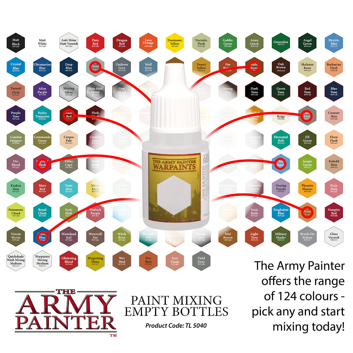 Paint Mixing Empty Bottles - Image 6