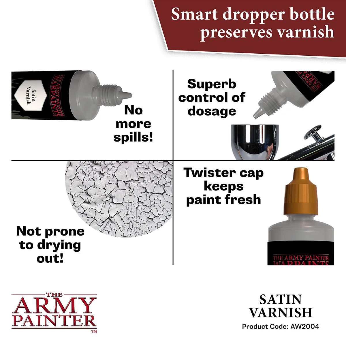 Warpaints Air: Aegis Suit Satin Varnish, 100 ml - Image 5