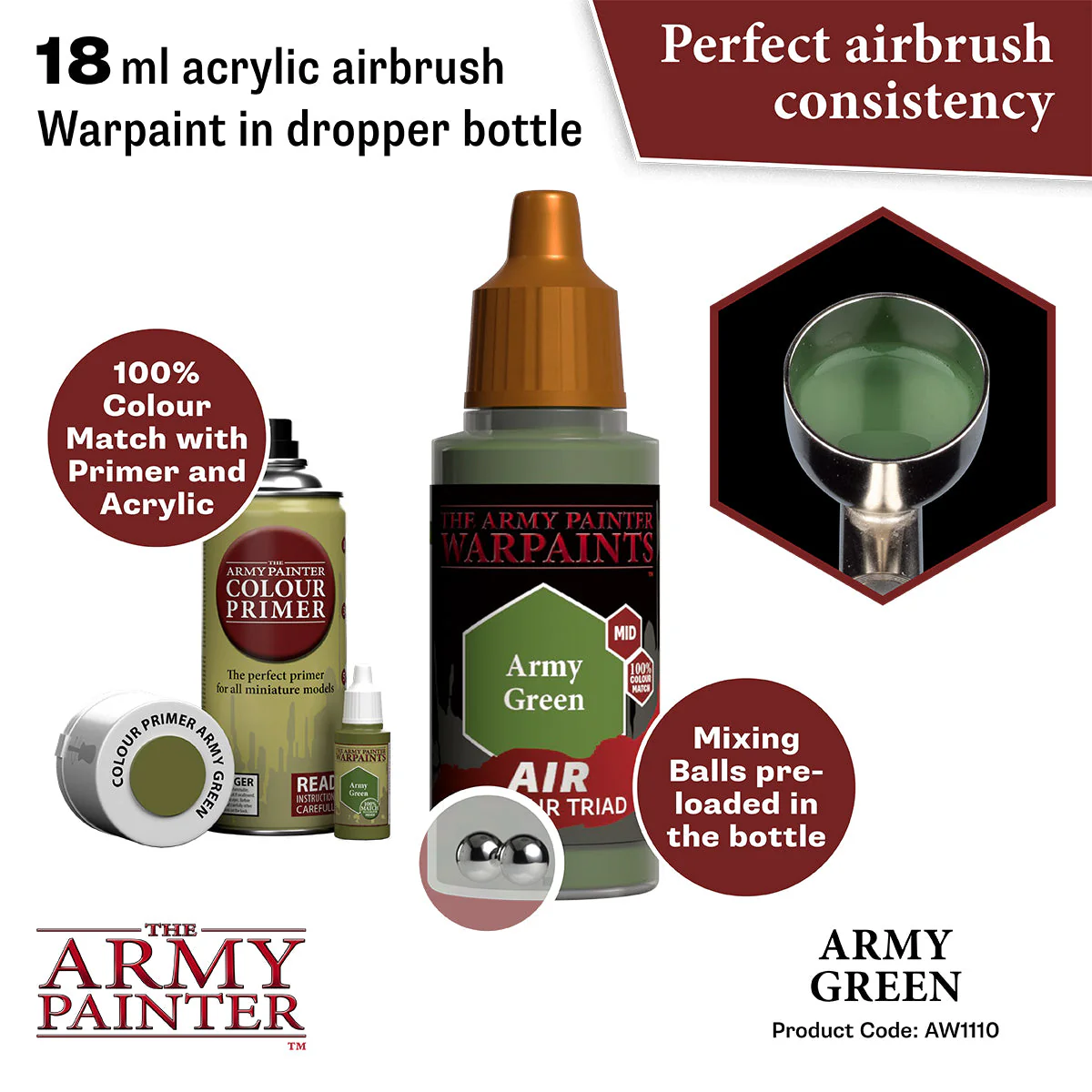 Warpaints Air: Army Green - Image 2