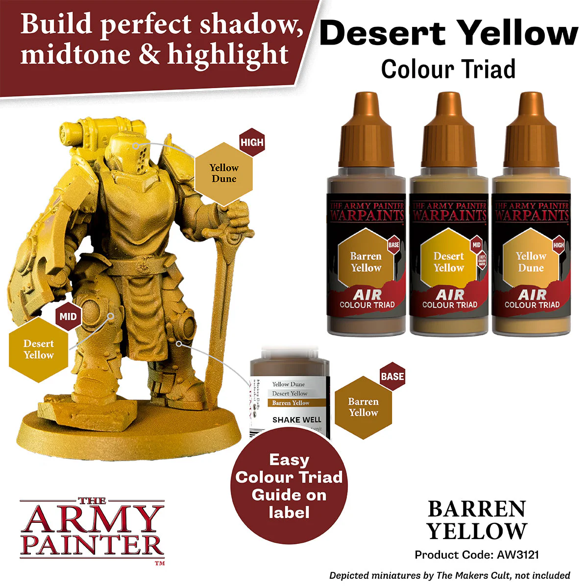 Warpaints Air: Barren Yellow - Image 3