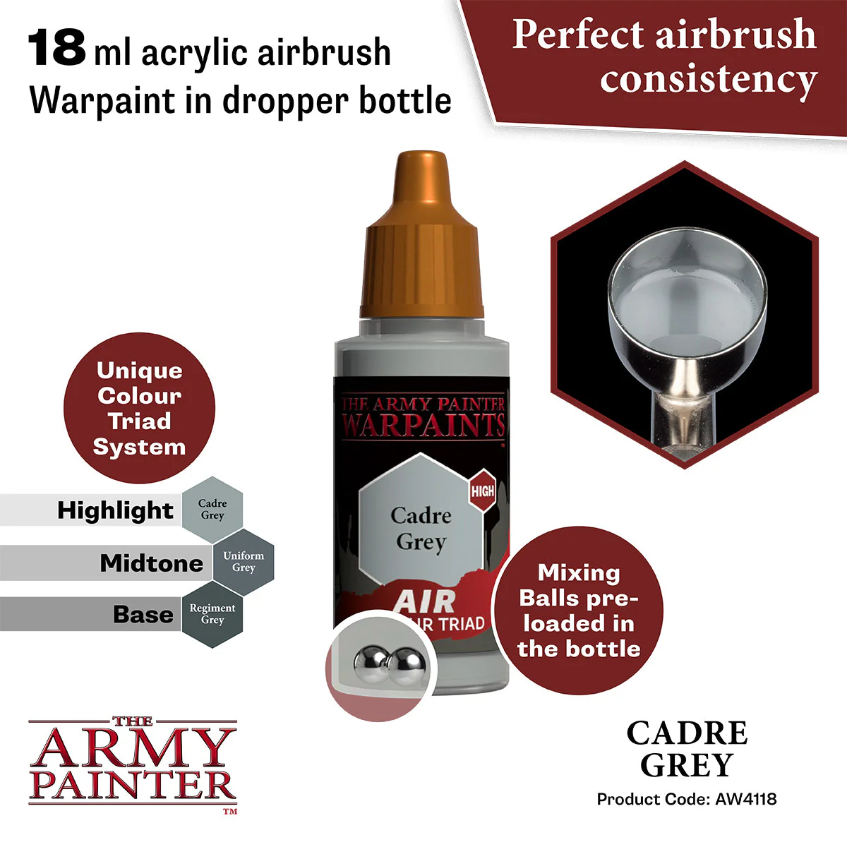 Warpaints Air: Cadre Grey - Image 2