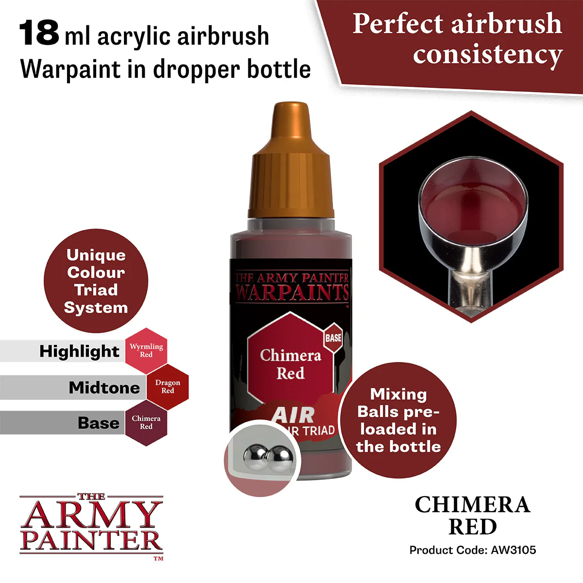 Warpaints Air: Chimera Red - Image 2