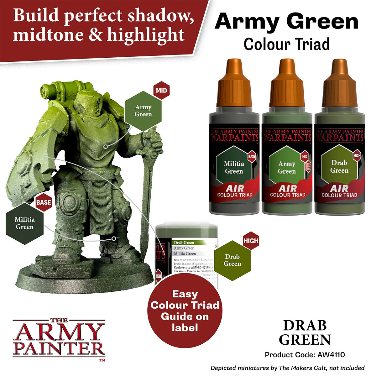 Warpaints Air: Drab Green - Image 3