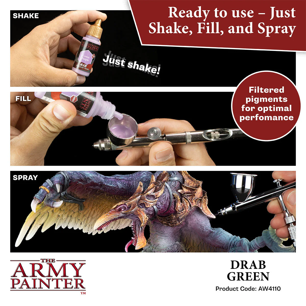 Warpaints Air: Drab Green - Image 4