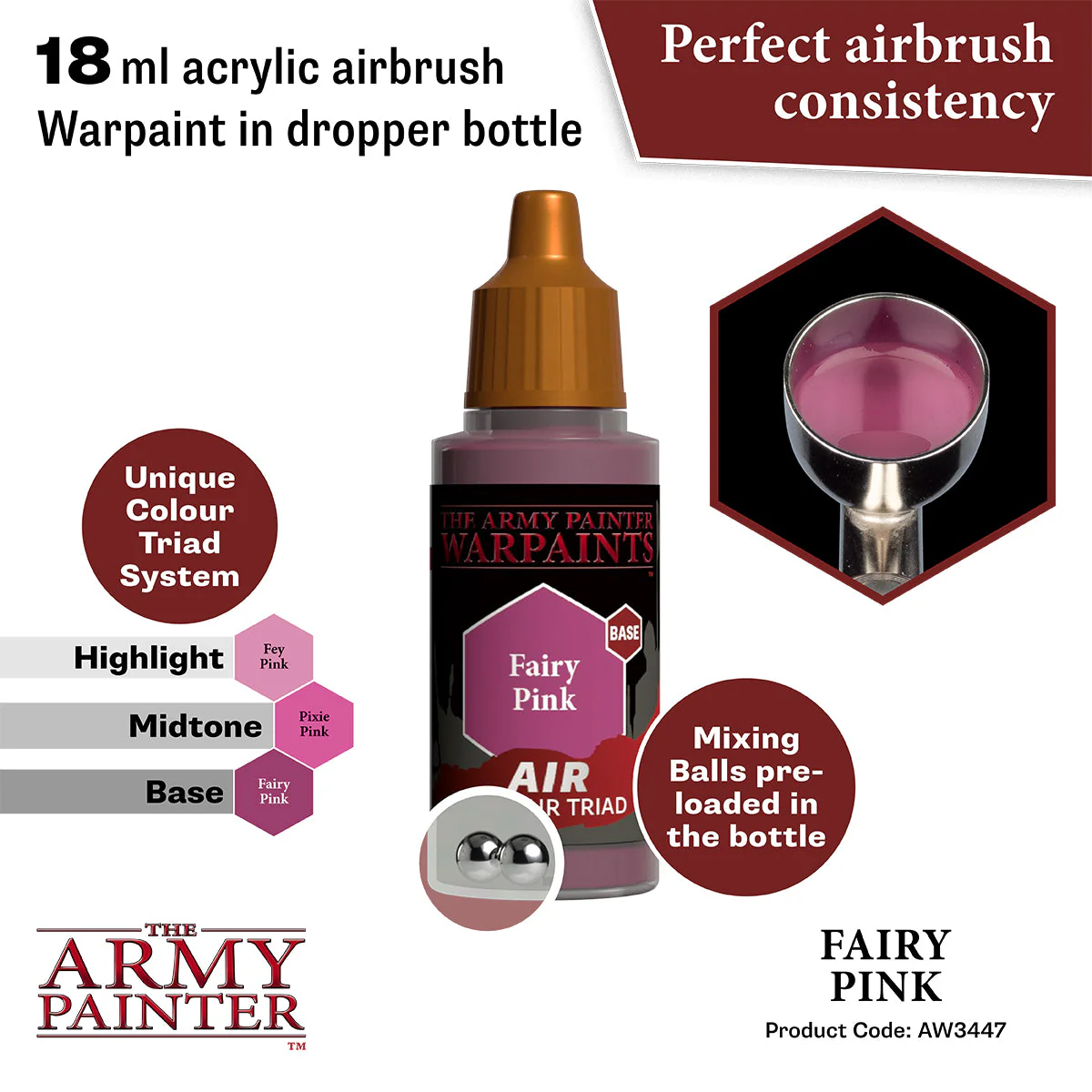 Warpaints Air: Fairy Pink - Image 2