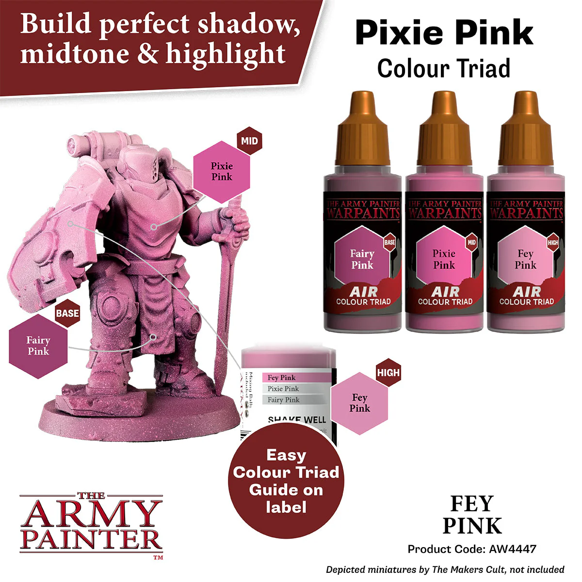 Warpaints Air: Fey Pink - Image 3