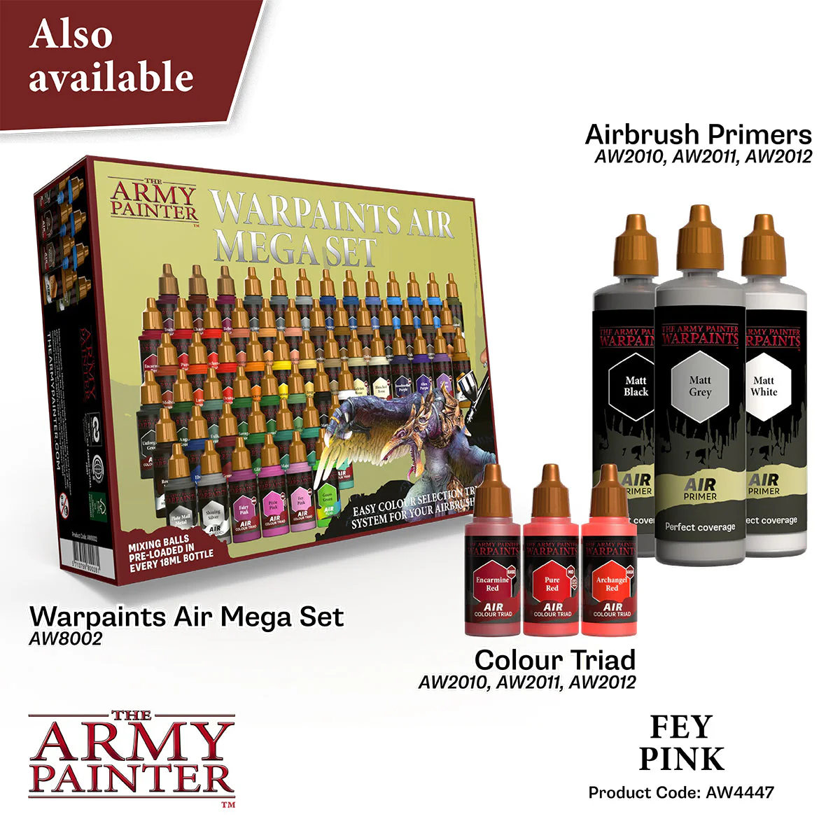Warpaints Air: Fey Pink - Image 6