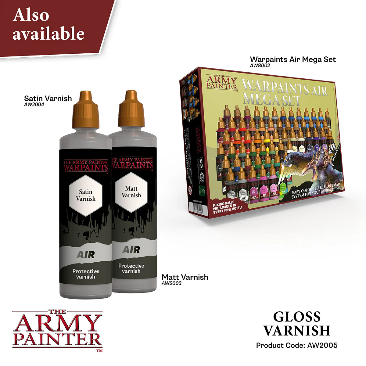 Warpaints Air: Gloss Varnish, 100 ml - Image 6