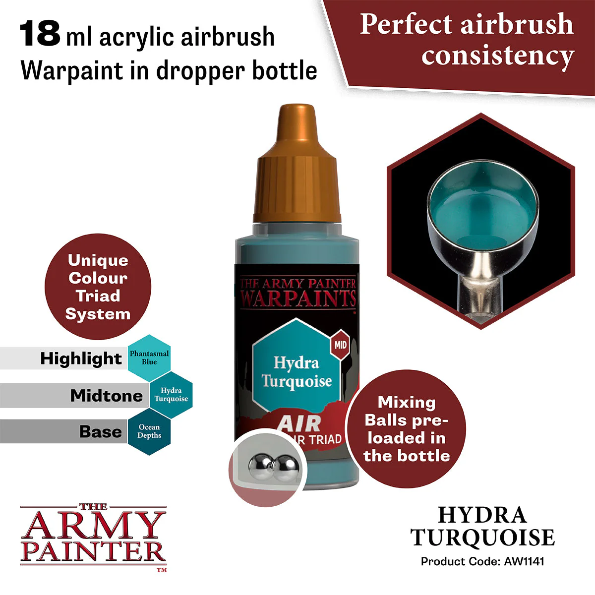 Warpaints Air: Hydra Turquoise - Image 2