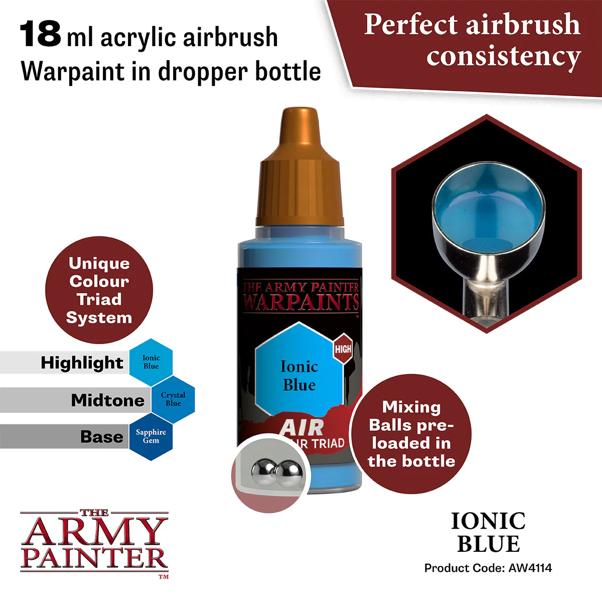 Warpaints Air: Ionic Blue - Image 2