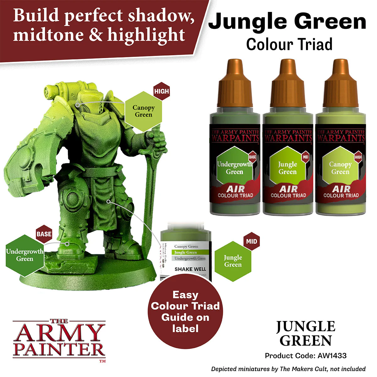 Warpaints Air: Jungle Green - Image 3