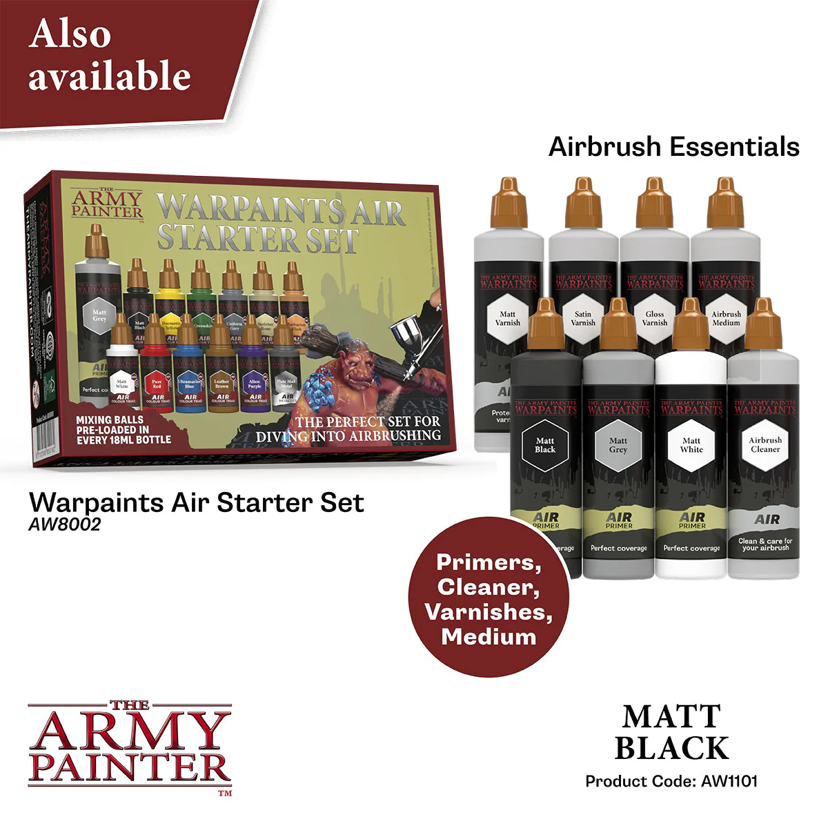 Warpaints Air: Matt Black - Image 6