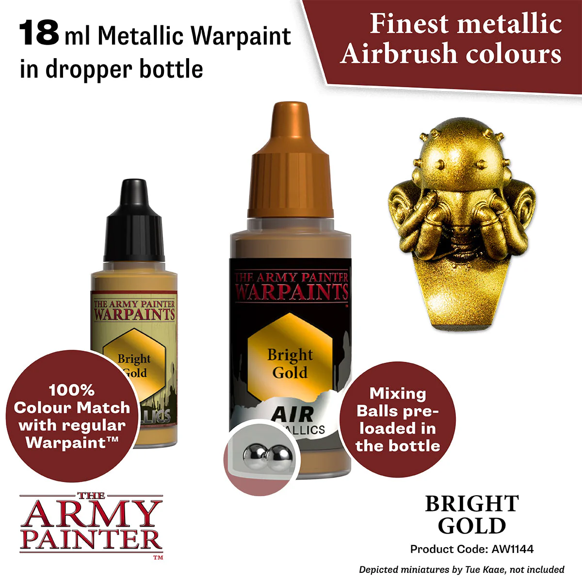 Warpaints Air: Metallics: Bright Gold - Image 2