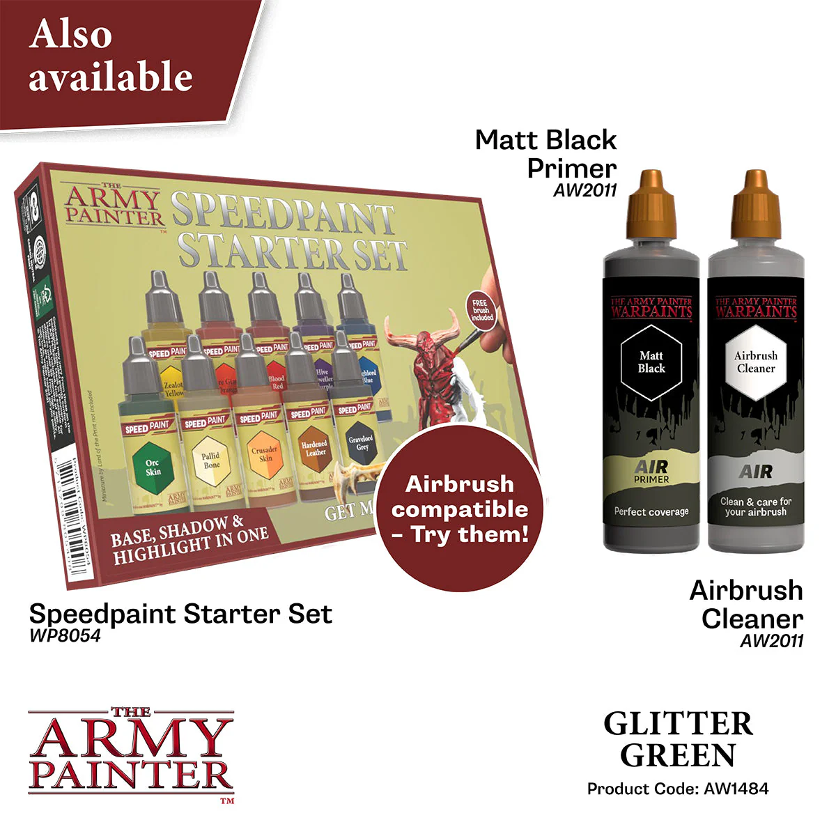 Warpaints Air Metallics: Glitter Green - Image 6