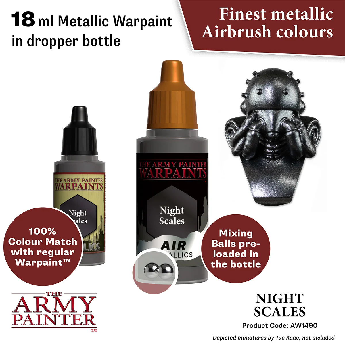 Warpaints Air Metallics: Night Scales - Image 2