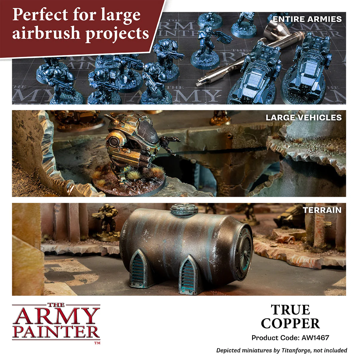 Warpaints Air Metallics: True Copper - Image 7