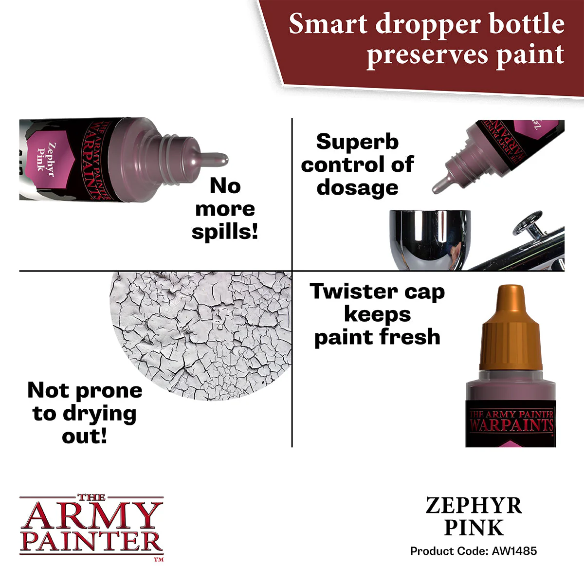 Warpaints Air Metallics: Zephyr Pink - Image 5