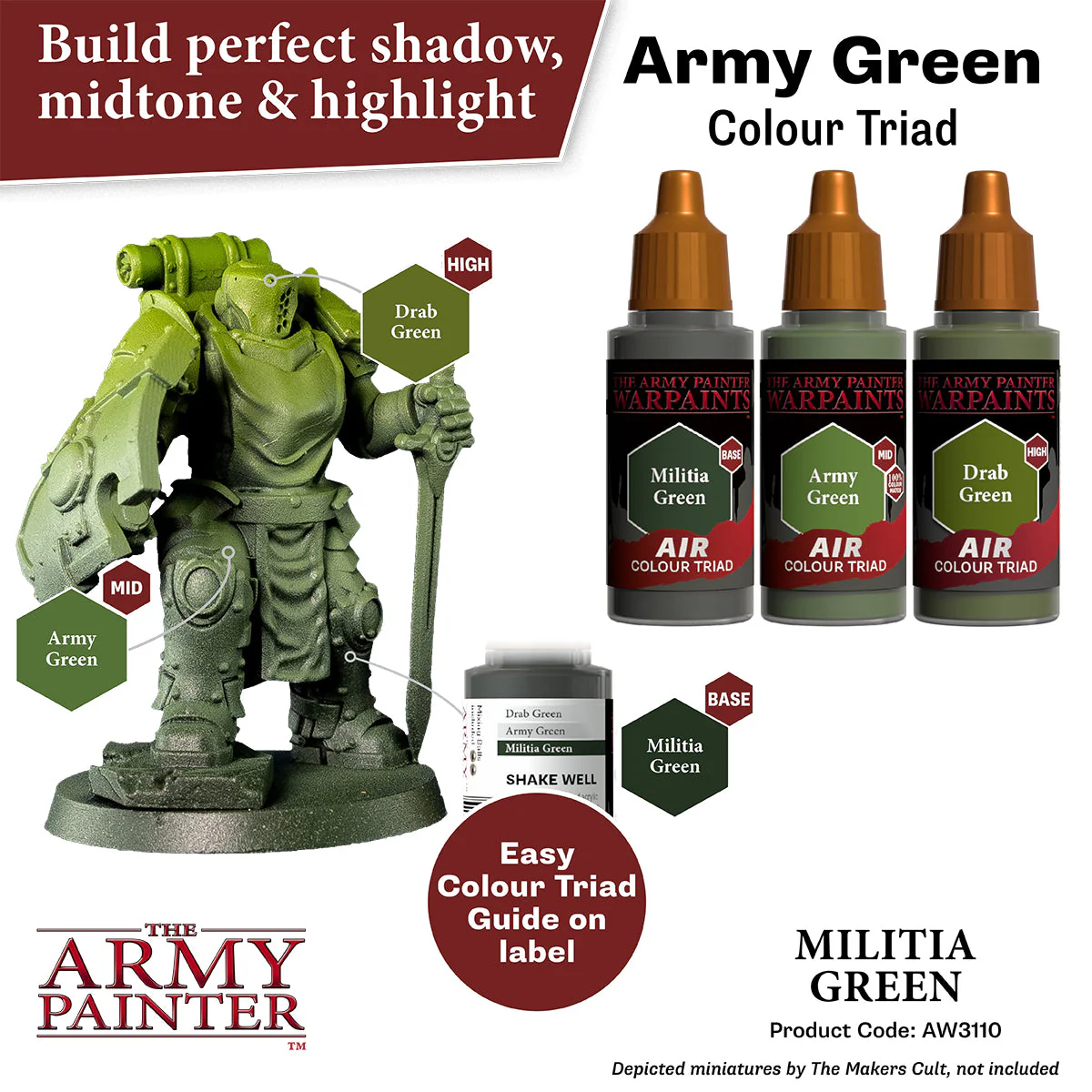 Warpaints Air: Militia Green - Image 3