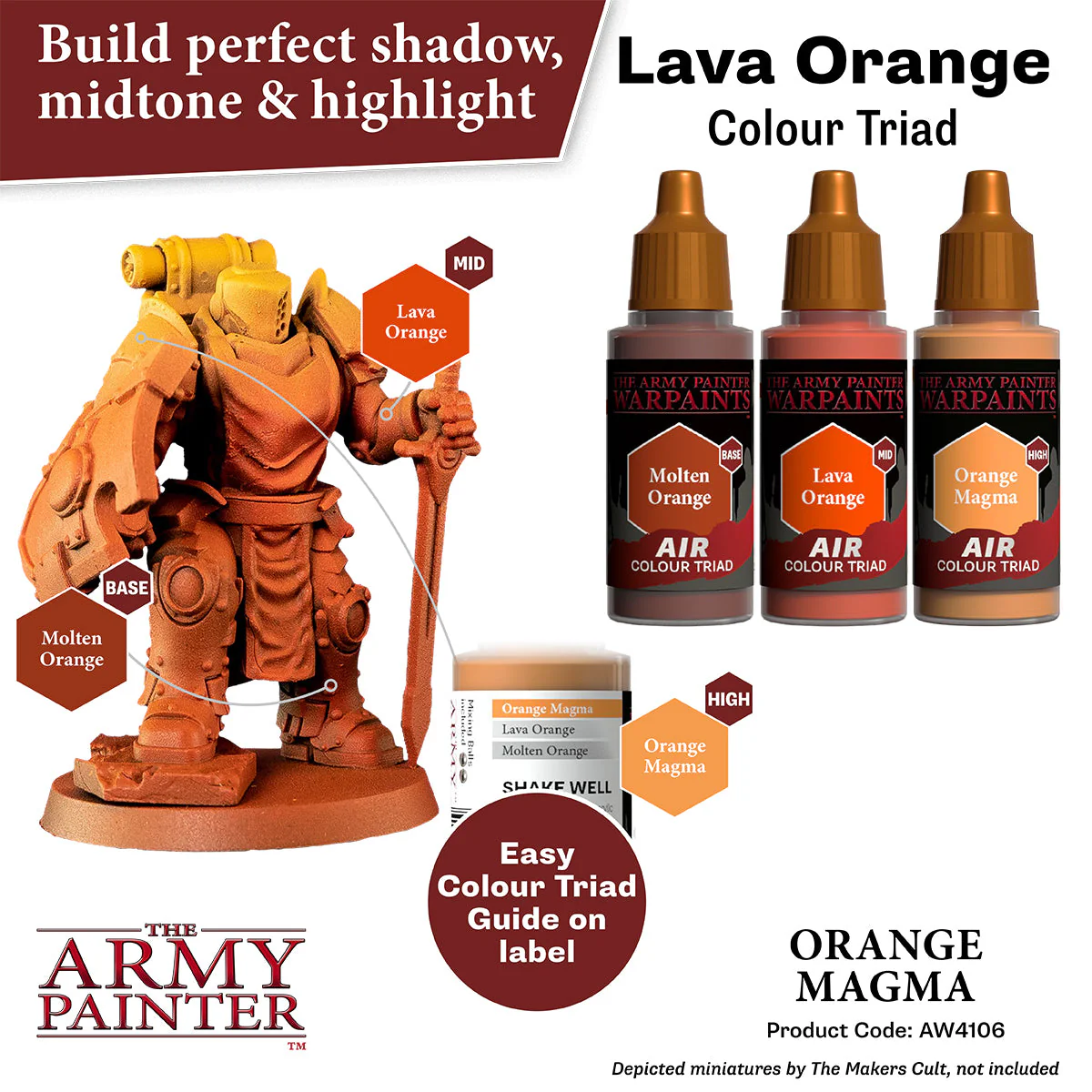 Warpaints Air: Orange Magma - Image 3