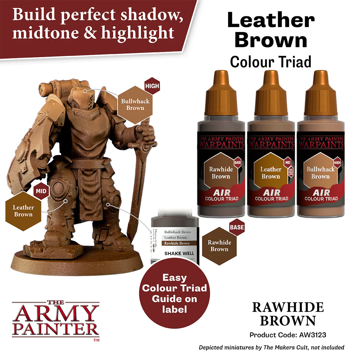 Warpaints Air: Rawhide Brown - Image 3