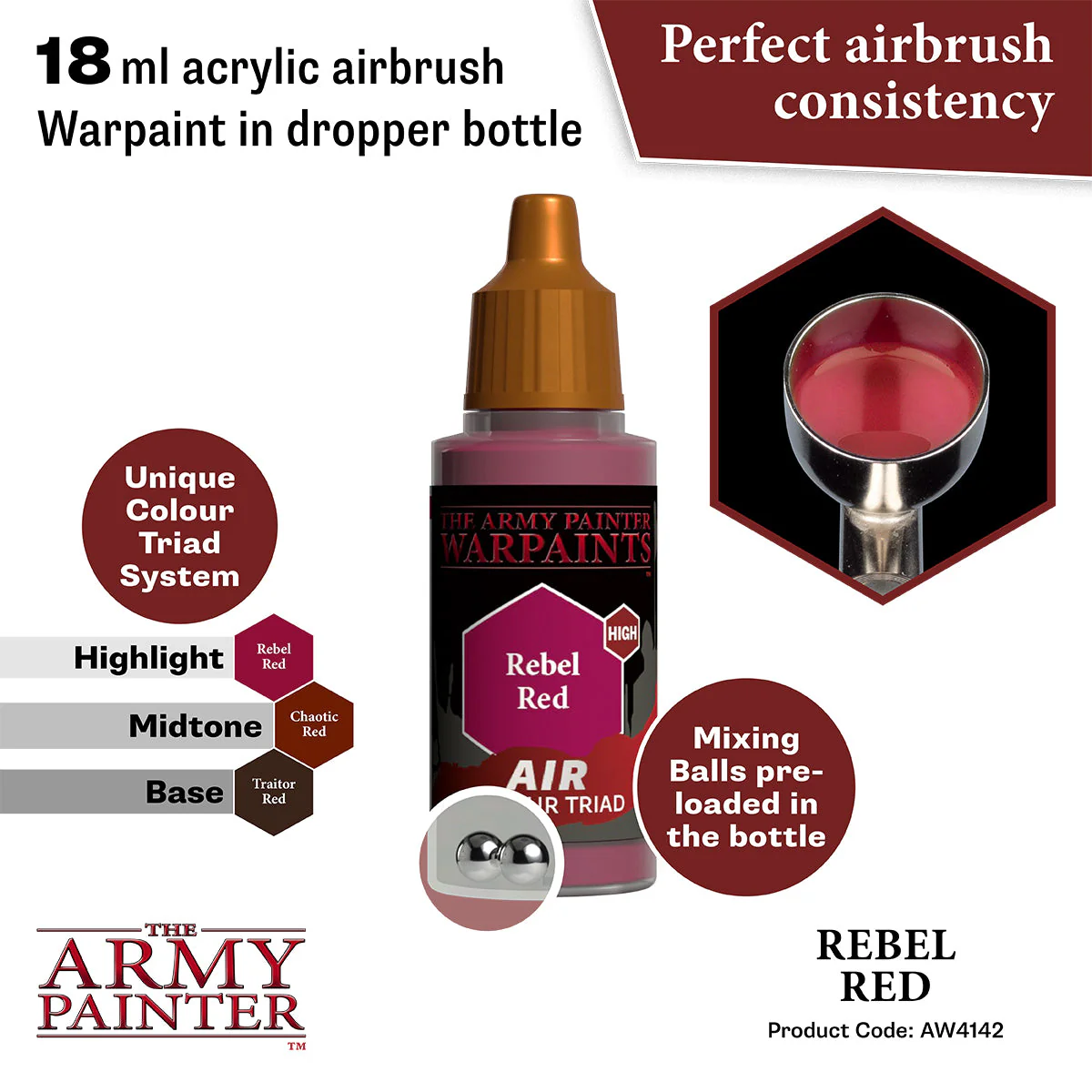 Warpaints Air: Rebel Red - Image 2