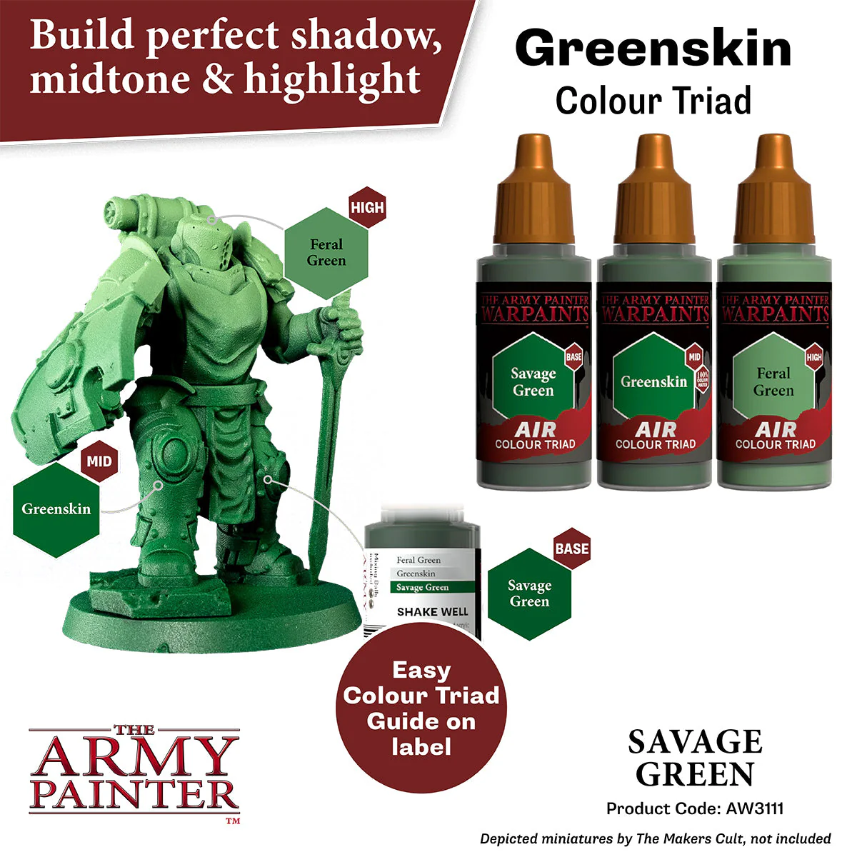 Warpaints Air: Savage Green - Image 3