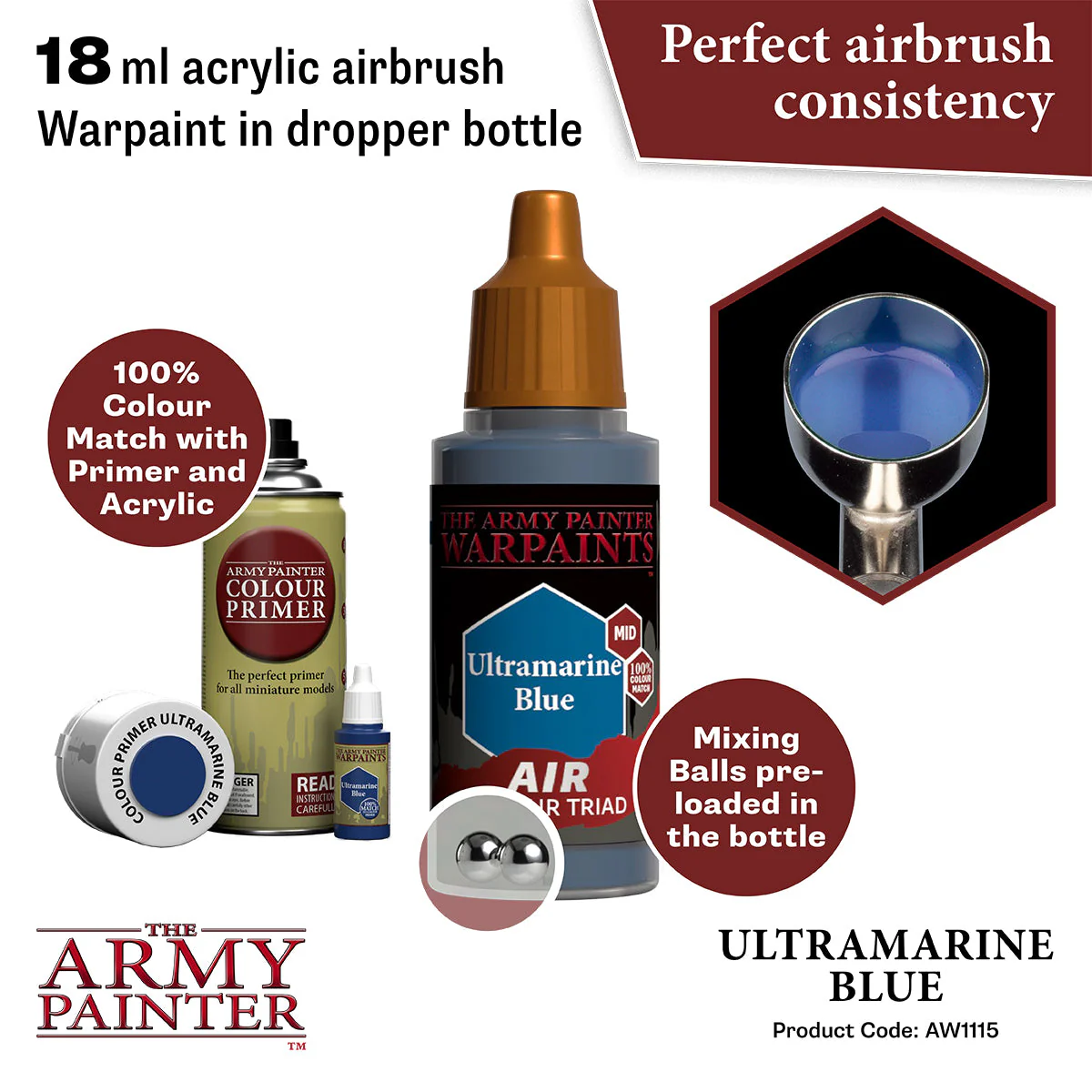 Warpaints Air: Ultramarine Blue - Image 2