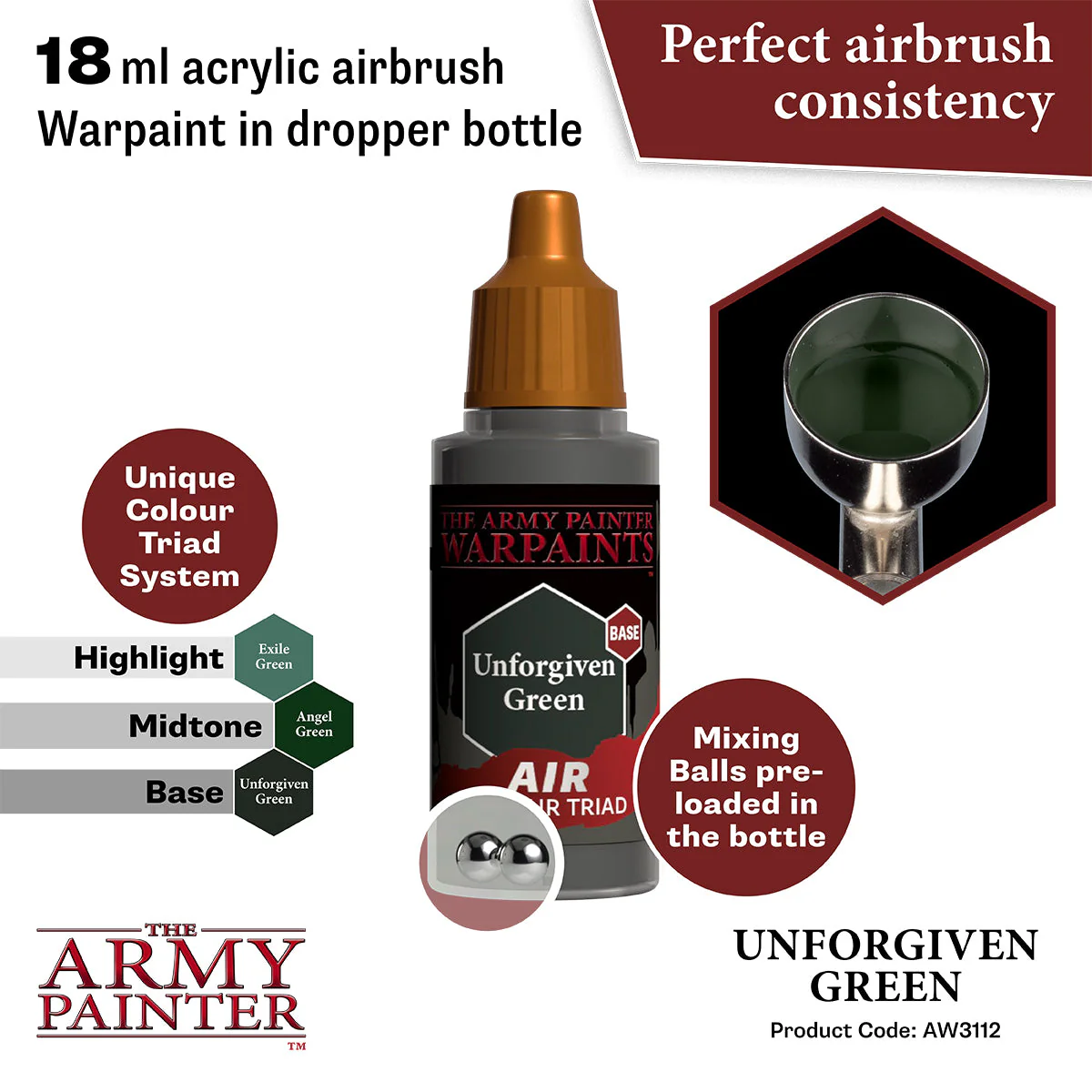 Warpaints Air: Unforgiven Green - Image 2