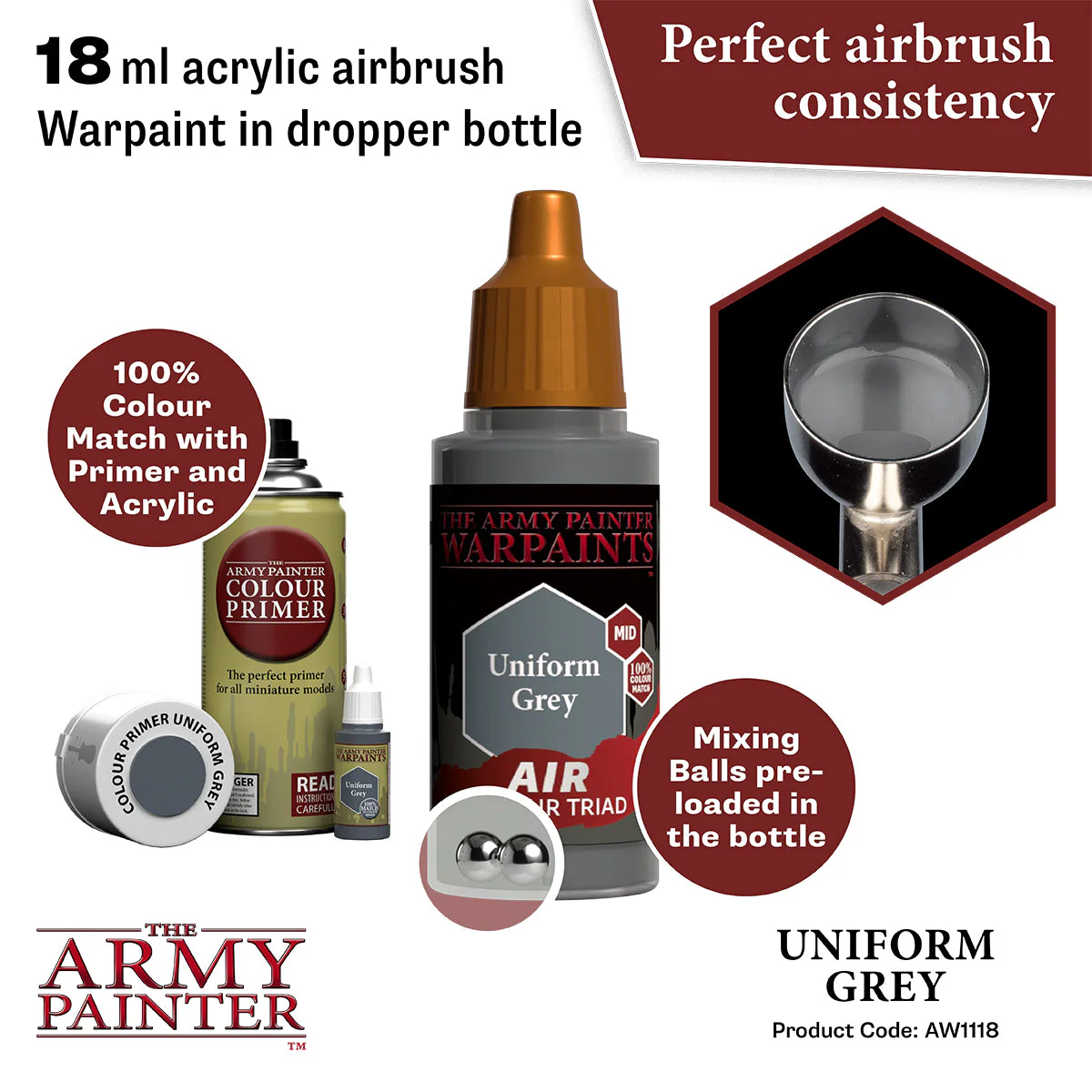 Warpaints Air: Uniform Grey - Image 2