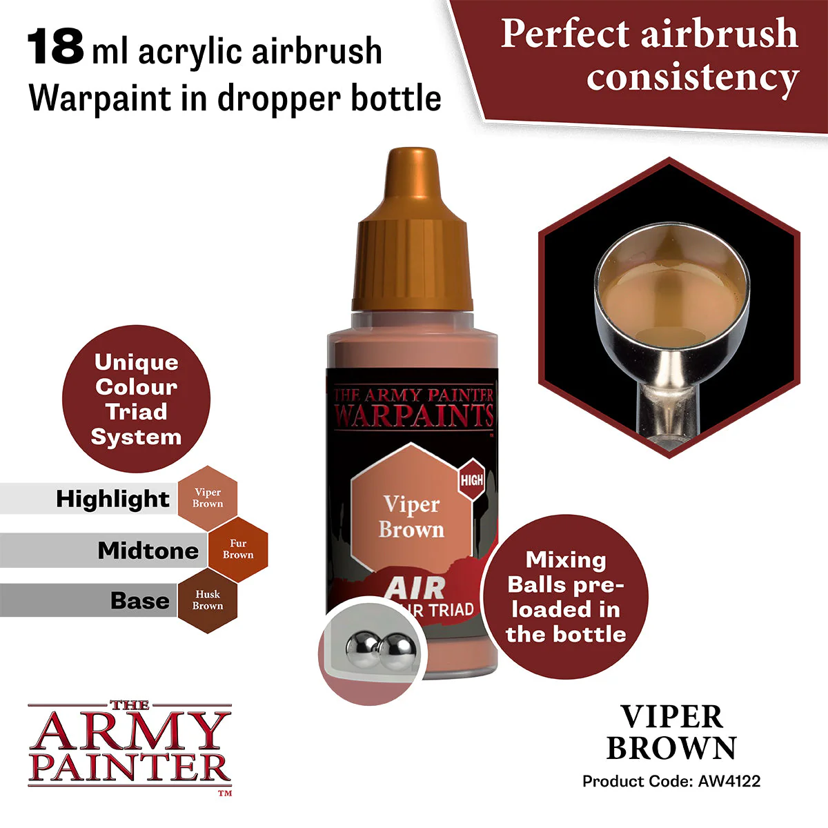 Warpaints Air: Viper Brown - Image 2