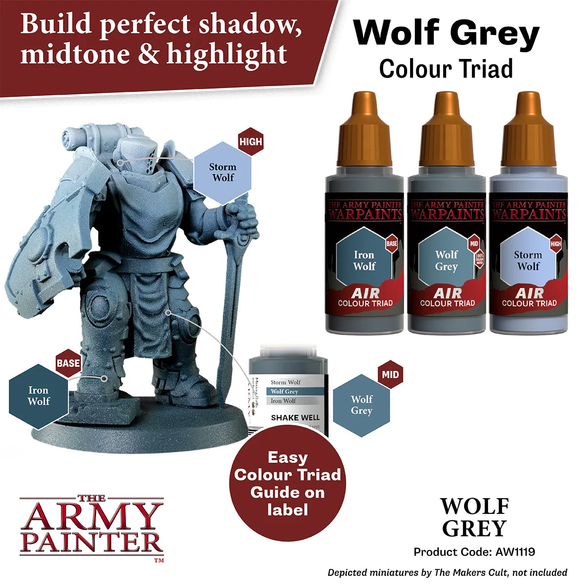 Warpaints Air: Wolf Grey - Image 3