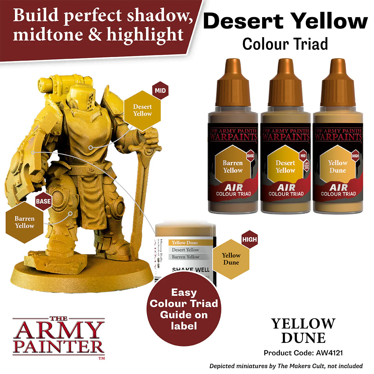 Warpaints Air: Yellow Dune - Image 3