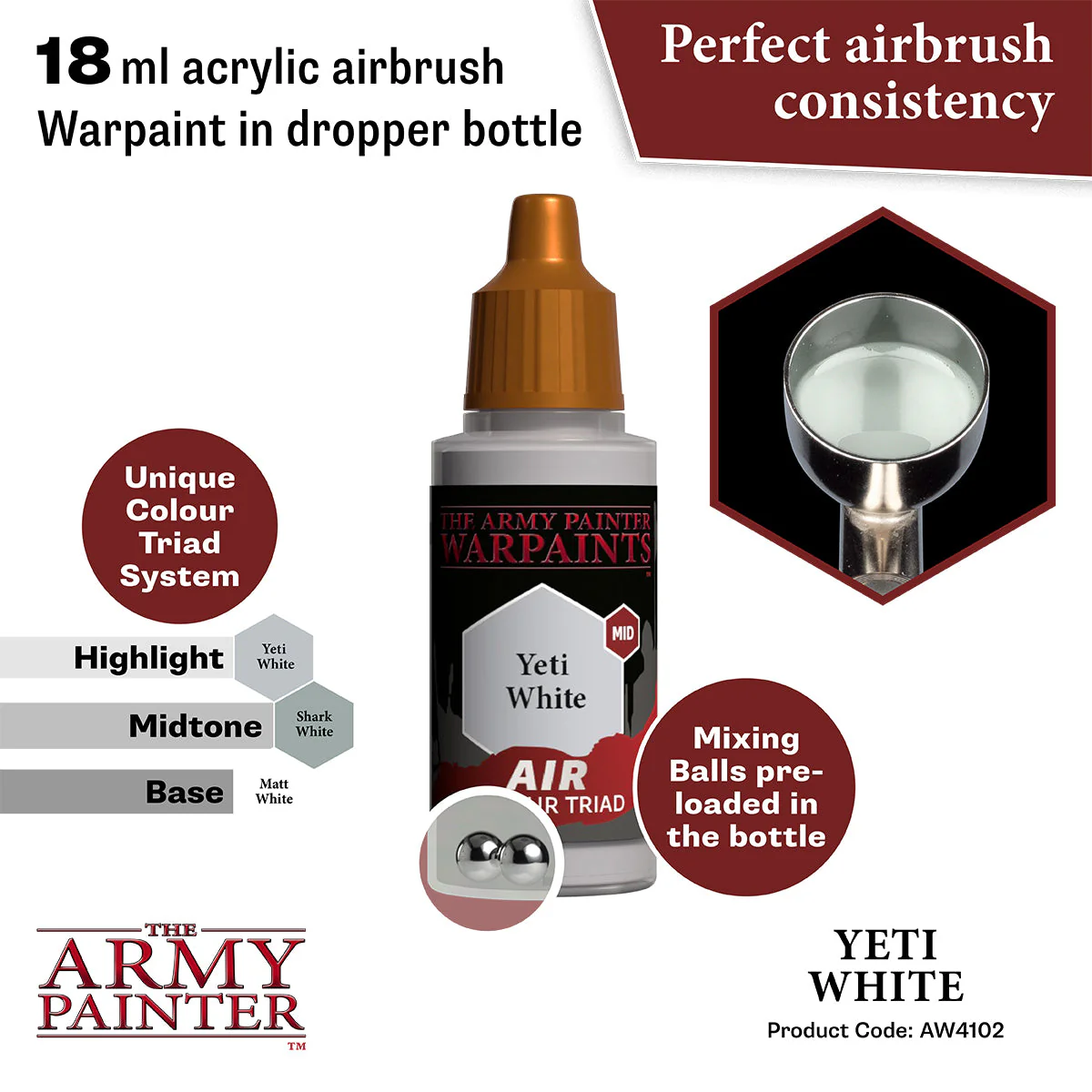 Warpaints Air: Yeti White - Image 2