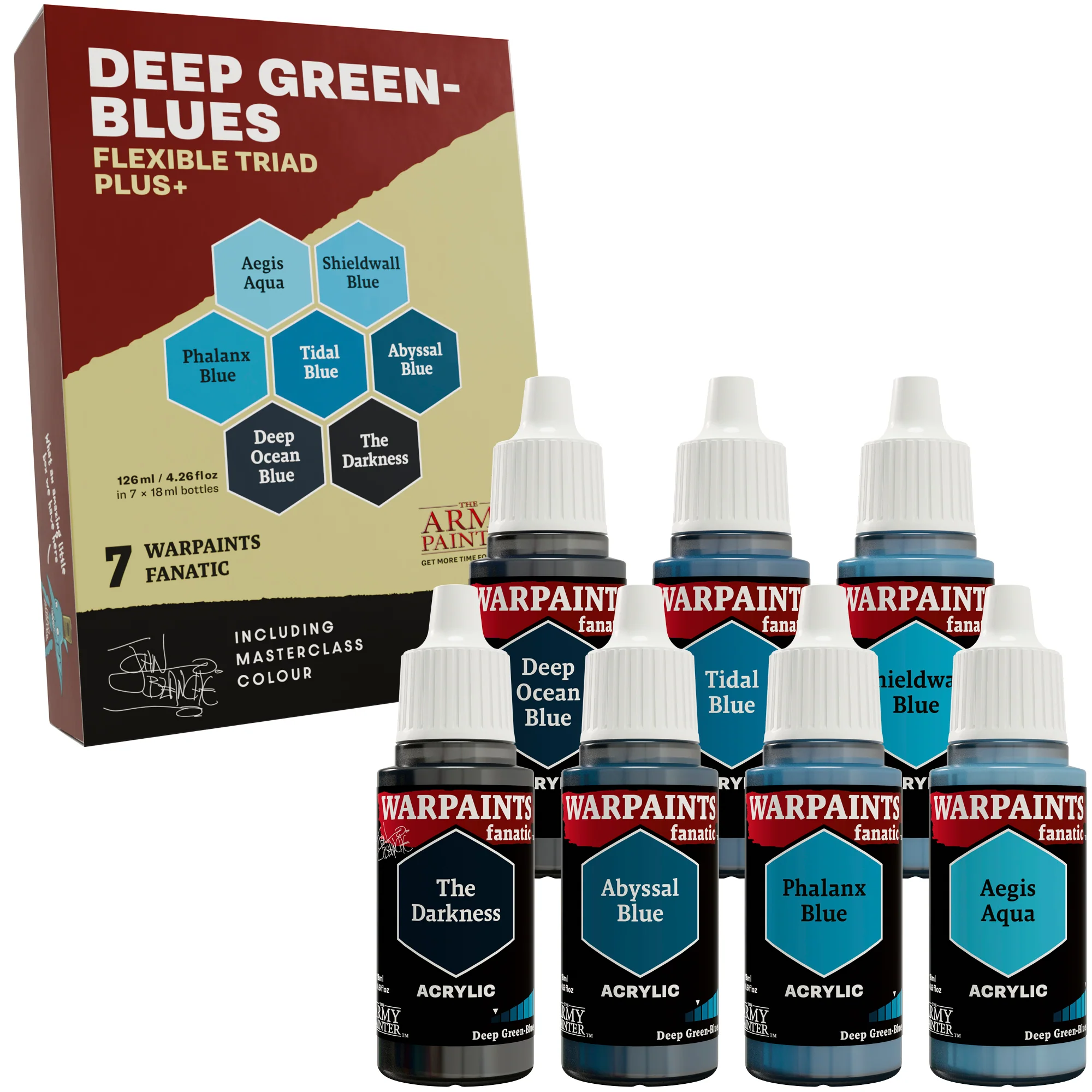 Flexible Triad PLUS+: Deep Green-Blues - Image 2