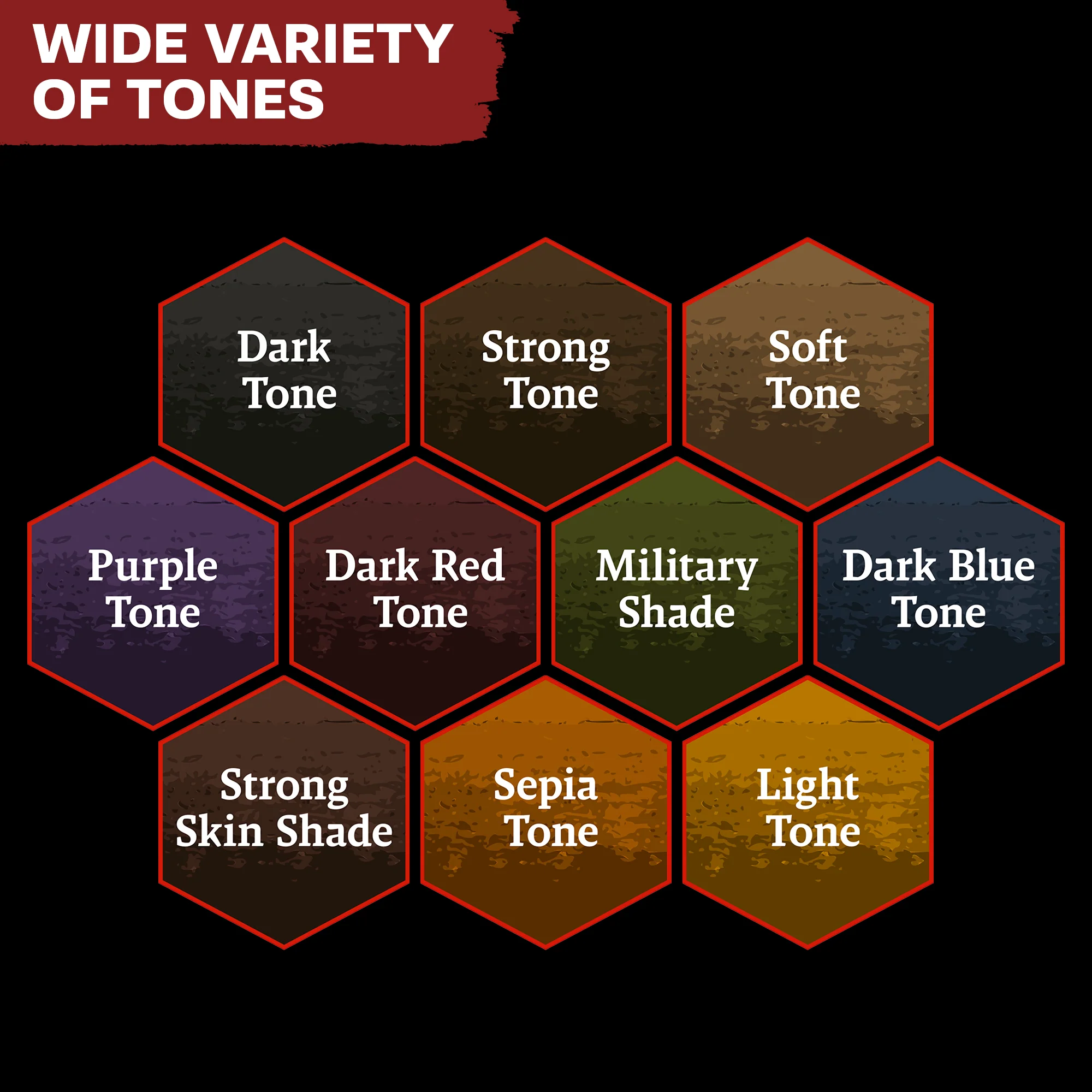 Warpaints Fanatic: Washes Paint Set - Image 3